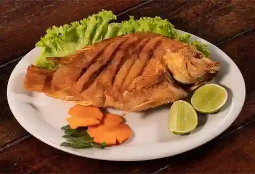 Bandeja con Mojarra