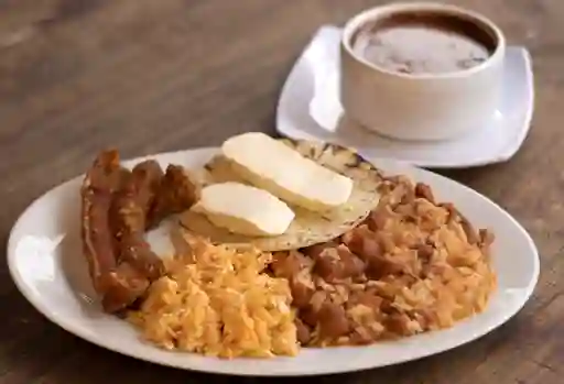 Calentado de la Casa con Chicharrón