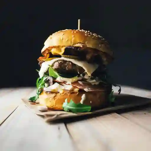 Hamburguesa Clásica de Pollo