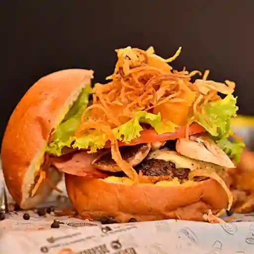 Hamburguesa Jugueteada