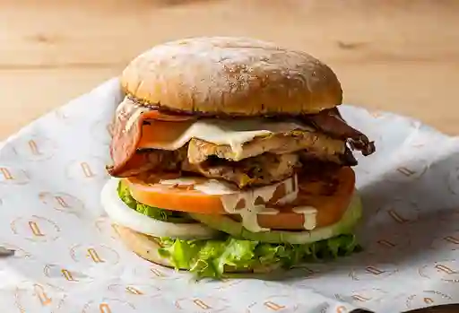 Promo Hamburguesa de Pollo (sin Papas)