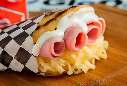 Arepa de Queso y Jamón