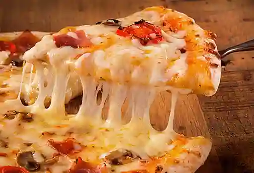 Pizza Jamón y Tocineta