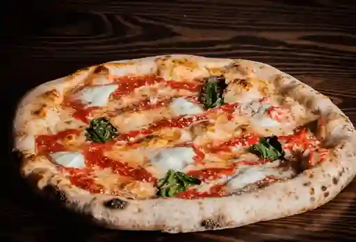 Pizza 4 Quesos y 4 Hongos