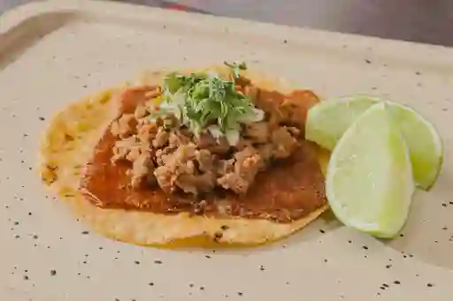 Taco Chorizo Costra