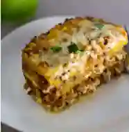 Lasaña de Platano Maduro