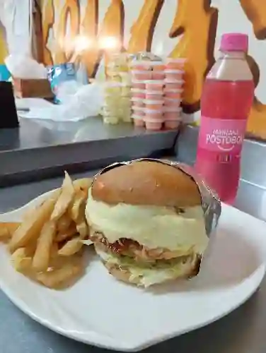 Combo Hamburguesa de Pollo