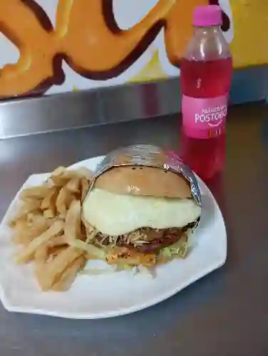 Combo Hamburguesa Mixta