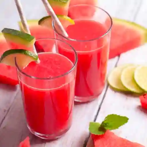 Batido con Sandia, Fresa y Limón