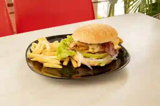 Combo Hamburguesa de Pollo