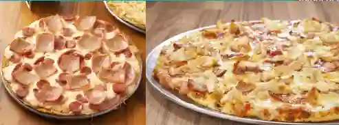 Pizza Mucha Carne y Pizza Alis