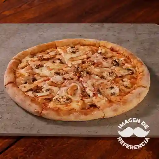 Pizzeta de Pollo y Champiñones