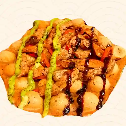 Waffle Teriyaki