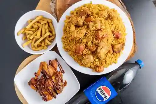 Combo Familiar con Alitas a la Bbq