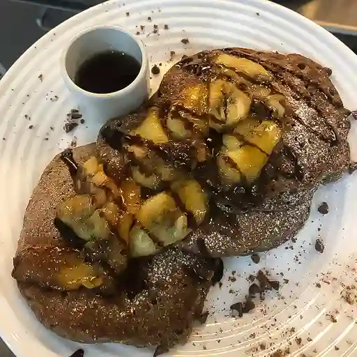 Pancake con Chocolate y Banano