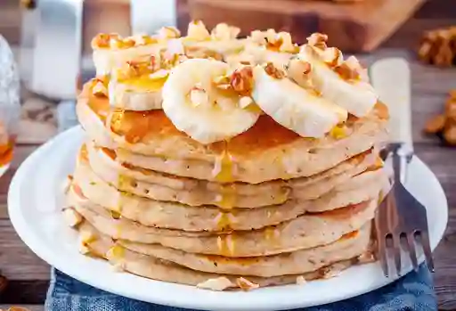Pancakes con Avena y Banano
