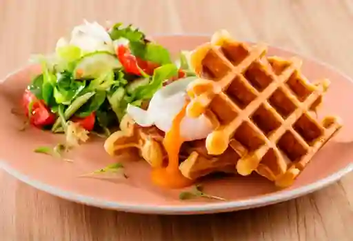 Sándwich de Waffle y Huevo