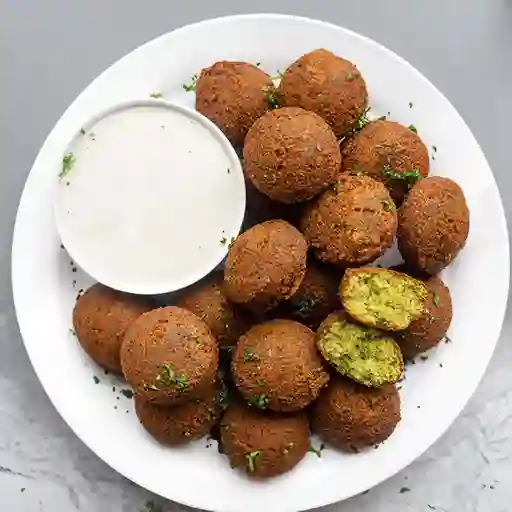 Falafel y Verduras al Wok