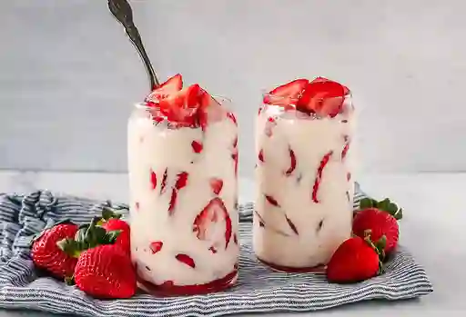 Fresas Enteras con Chocolate Pequeña