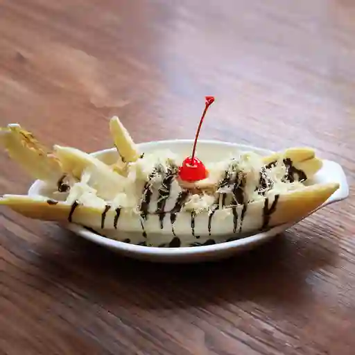 Banana Split con Queso