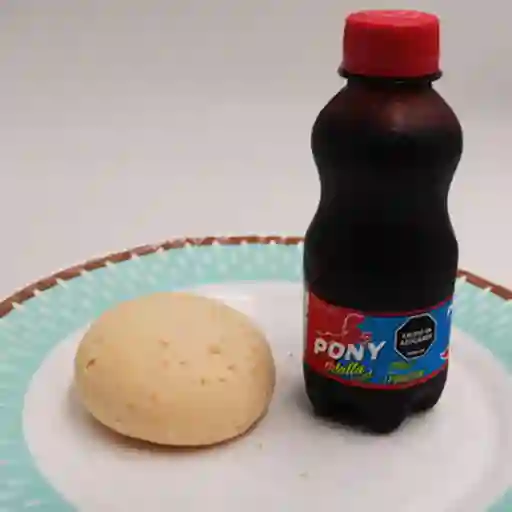 Combo Pan de Bono con Pony Malta Pequena