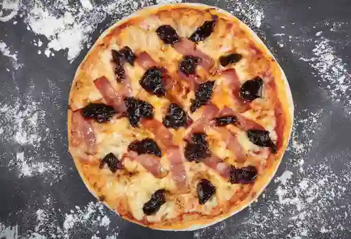 Pizza Pequeña Tocineta Ciruelas
