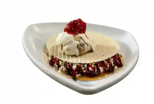 Oblea con Helado