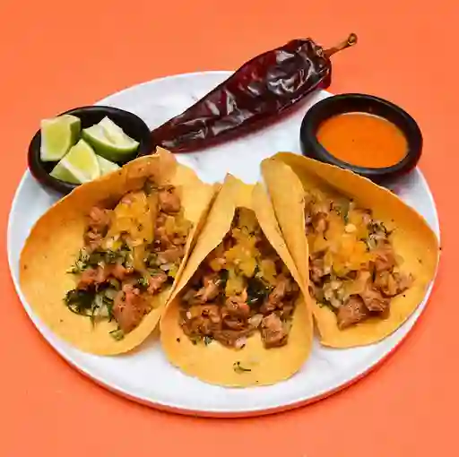 Tacos Al Pastor X3