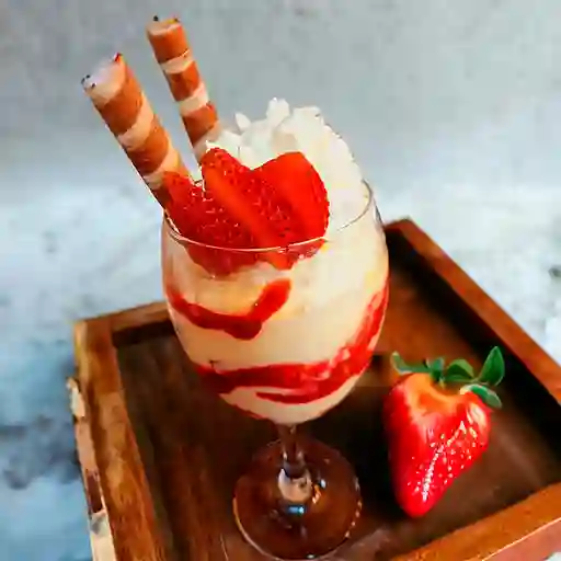 Fresas con Crema