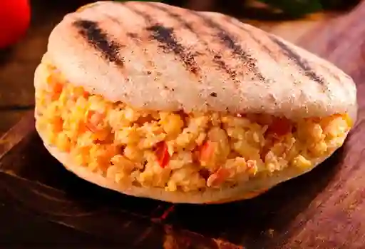 Arepa Huevo Jamon y Queso