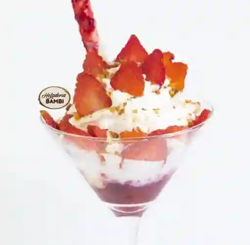 Fresas con Crema