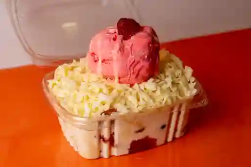 Ensalada de Fruta con Helado