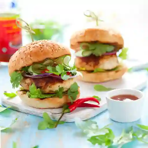 Hamburguesa Sencilla Cerdo