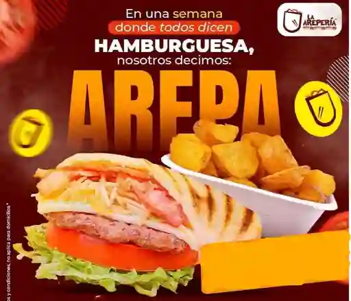 Combo Arepa Burger Master