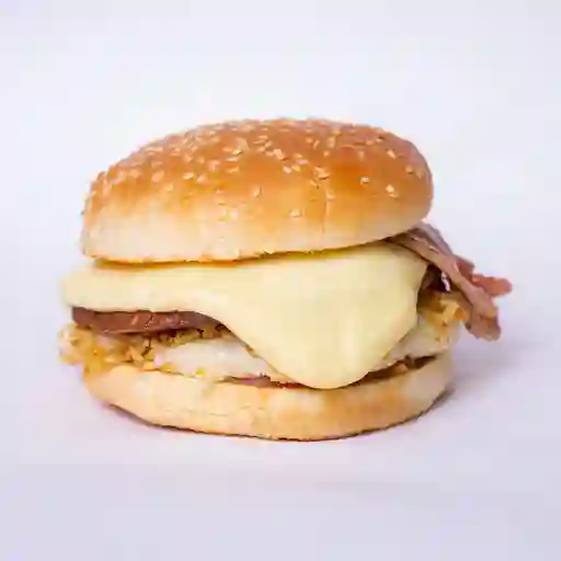 Hamburguesa Sencilla Quesuda