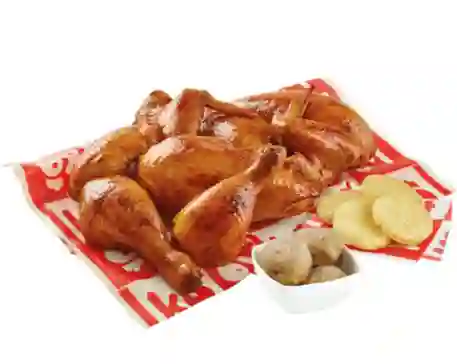 Combo Kokoriko Asado Papas Y Arepas
