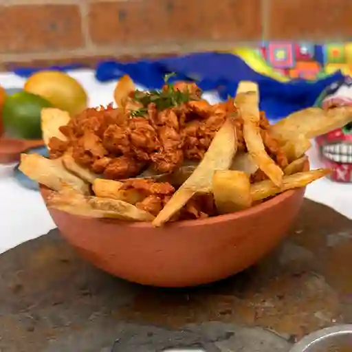 Papas Fritas Birria Pequeña