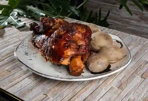 Medio Pollo Asado