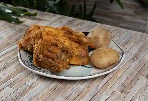 Pollo Apanado 1/4