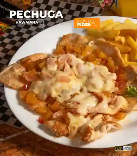 Pechuga a la Plancha Hawaiana