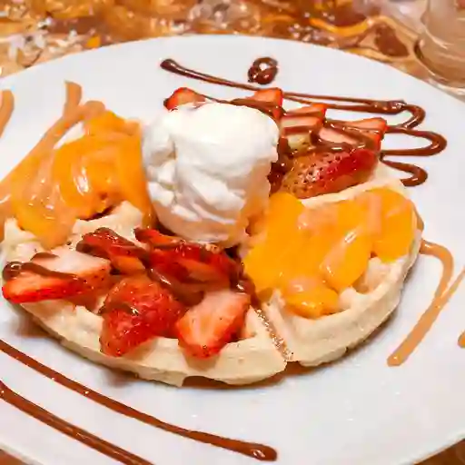 Waffle de Fruta