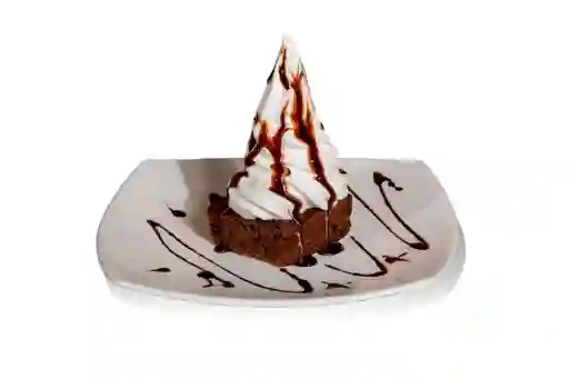 Brownie con Helado