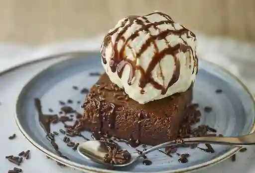 Brownie con Helado