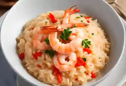 Risotto Al Estilo Pacifico Camarones