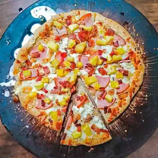 Pizza Mediana Tradicional Hawaiana