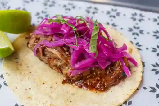 Taco de Barbacoa de Cerdo X3