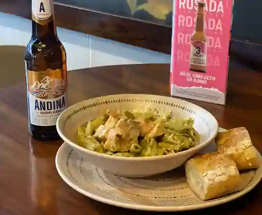 Pasta con Salmón