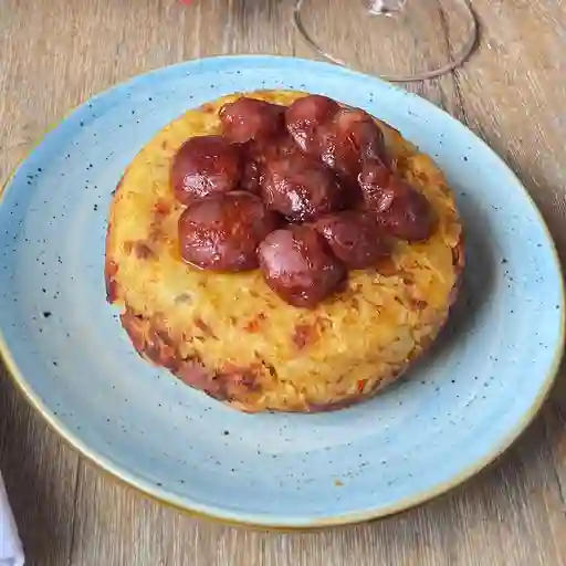 Tortilla con Chorizo