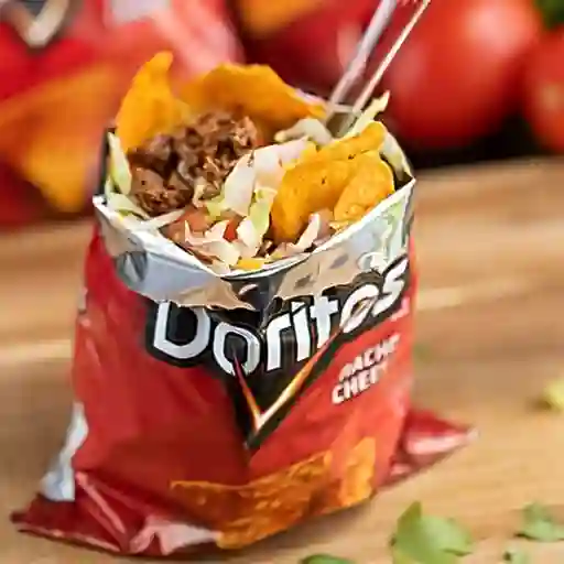 Doritos con Carne y Chicharrón