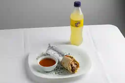 Combo Shawarma de Cordero y Bebida